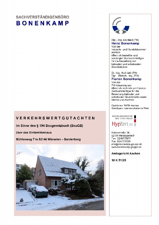 Textseite — Einfamilienhaus in Würselen