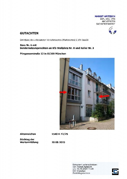 Textseite — Gewerbeeinheit (z.B. Laden, Büro) in München