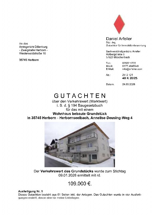 Textseite — Garage in Herborn