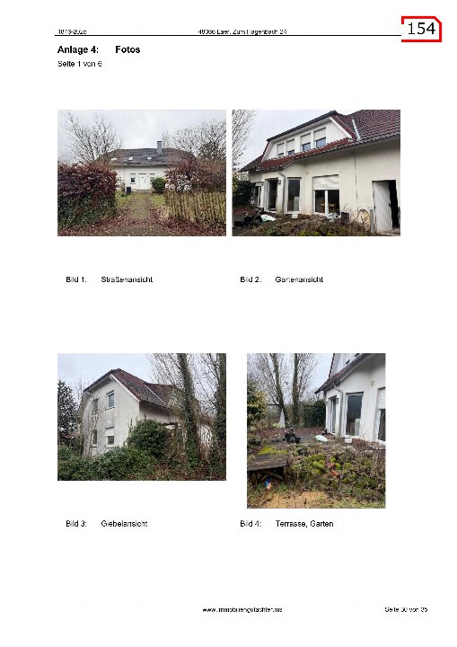 Textseite — Wohn-/Geschäftshaus in Laer