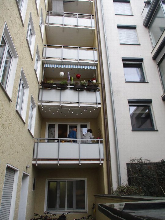 Balkon/Terrasse — Eigentumswohnung in München, Bajuwarenstr. 32a