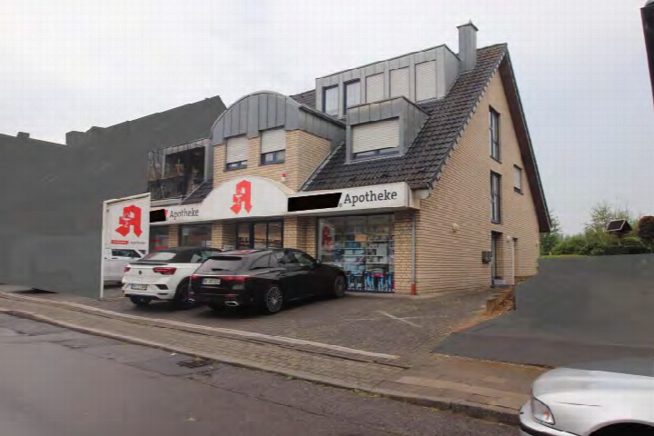 Außenansicht vorne — Wohn-/Geschäftshaus in Jüchen, Bedburdycker Straße 59