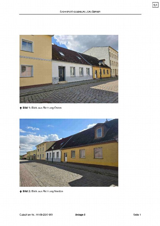 Seitenansicht — Reihenhaus in Demmin, Kahldenwallweg 32