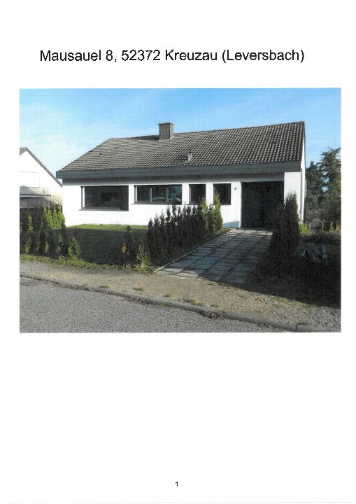 Außenansicht vorne — Einfamilienhaus in Kreuzau, Mausauel 8