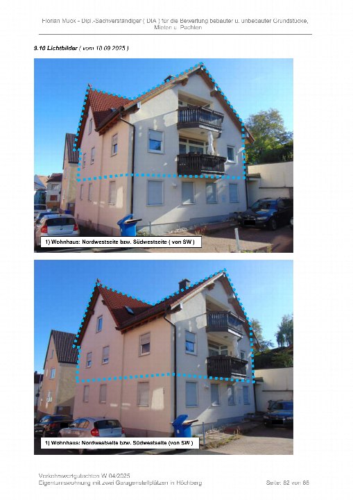Seitenansicht — Zweifamilienhaus in Höchberg, Kister Straße 5