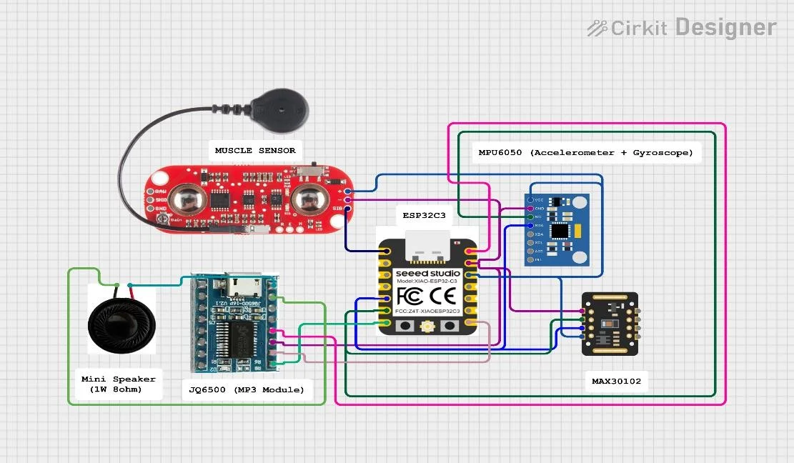 Fig. 4: Circuit diagram of seizure alert system