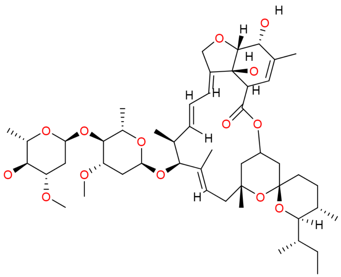Ivermectin chemical structure