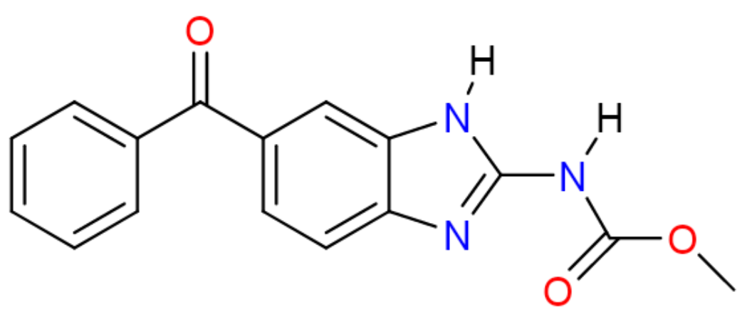 Mebendazole chemical structure