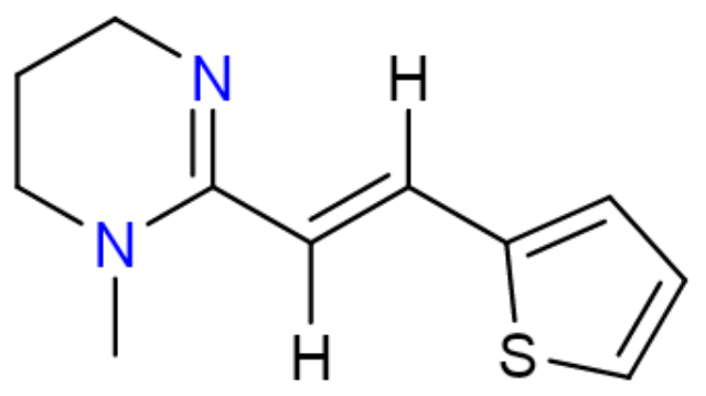 Pyrantel chemical structure