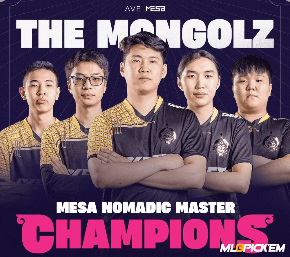 The MongolZ crowned champions of MESA Nomadic Masters tournament