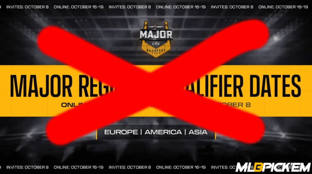 Valve Cancels CS2 Major Qualifiers 4