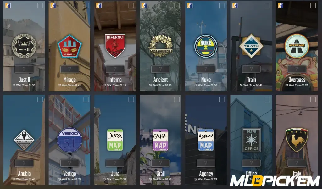 Maps in CS2