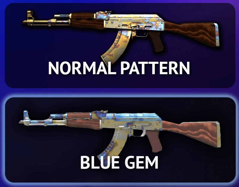 Blue Gem Pattern CS2