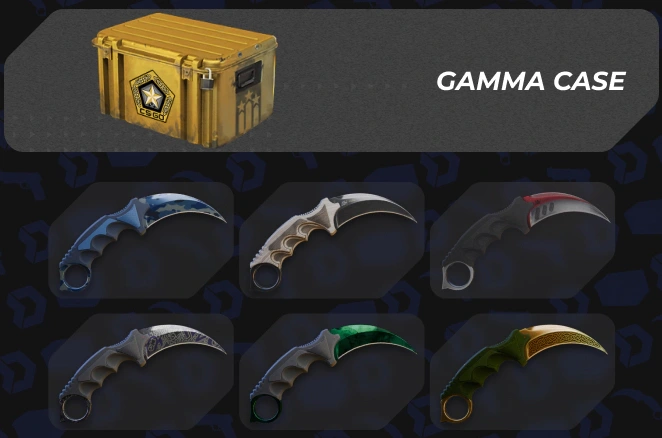 gamma case karambit
