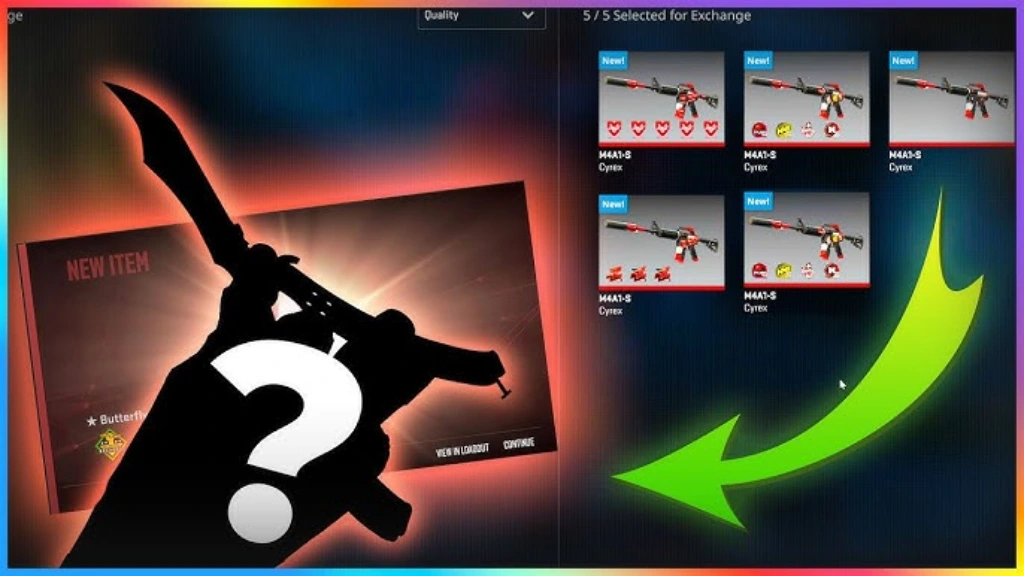 What is Knife Trade Up CS2?