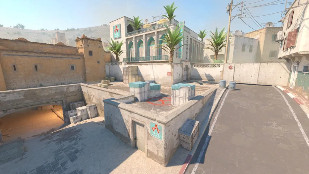 CS2 Dust 2 map