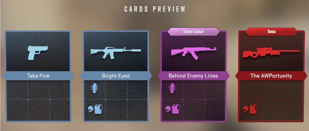 CS2 Retake Cards System
