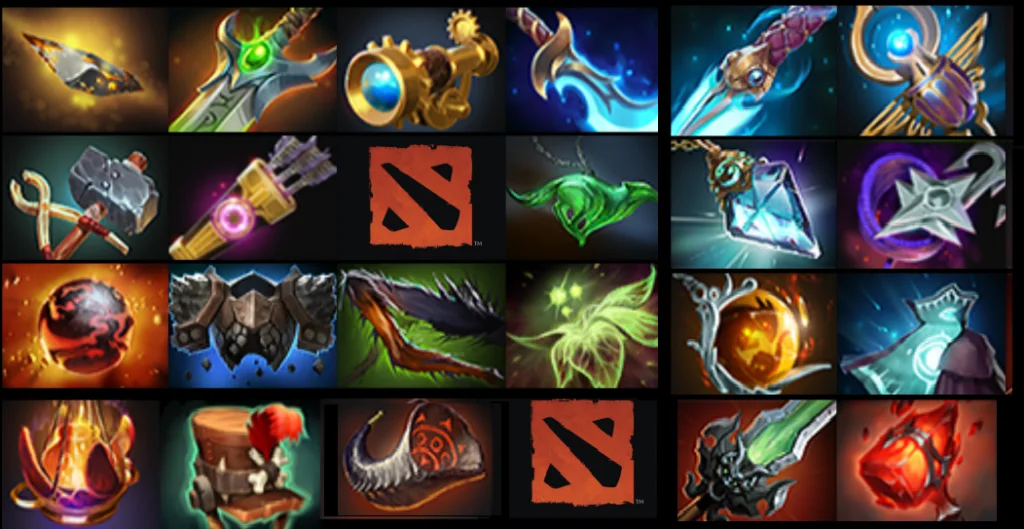 Нейтральные предметы Dota 2