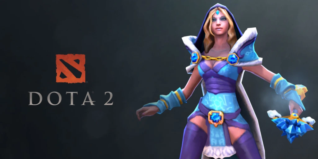 Dota 2 Hero Crystal Maiden (Support / Utility)