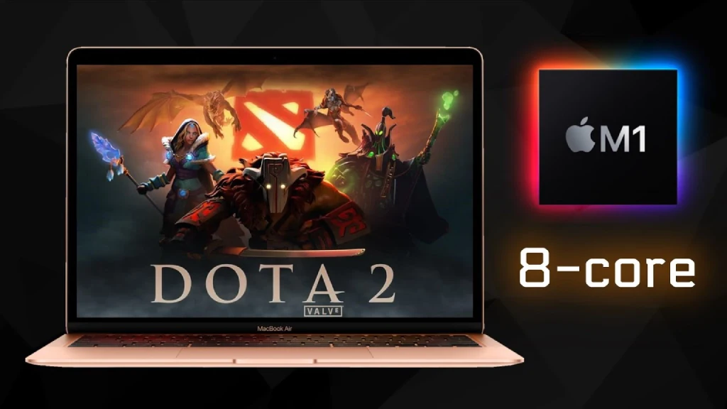 Dota 2 for macOS (Macbook Air M1 8-core)