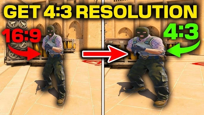 4:3 Stretched vs. 16:9 Native Resolution CS2