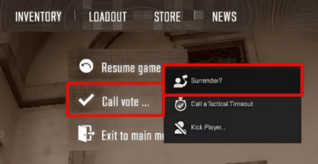 Surrender Option in CS2