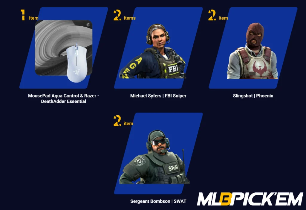 Get Free Agent Skins CS2 from Giveaways MelBet Pick'em
