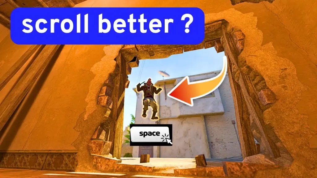 CS2 Scroll Jump vs. Spacebar Jump