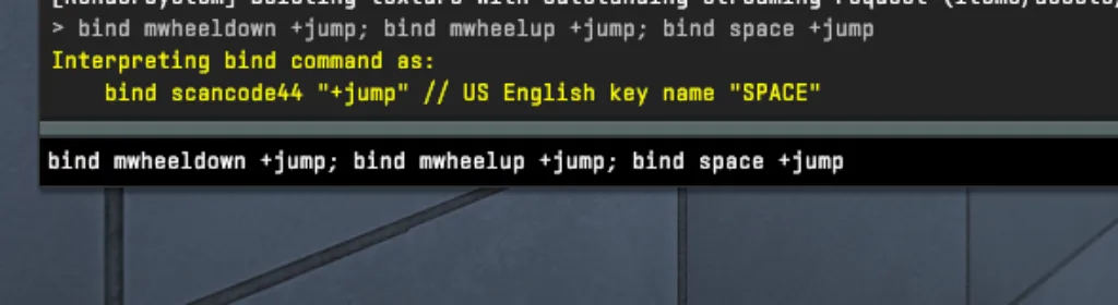 CS2 Jump Bind via Console Commands