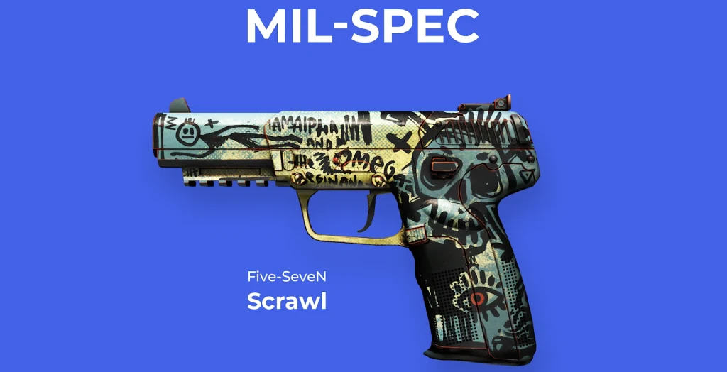 Mil-Spec (Синий) скины CS2