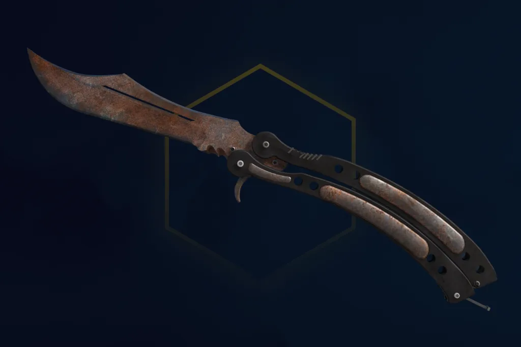Butterfly Knife | Rust Coat