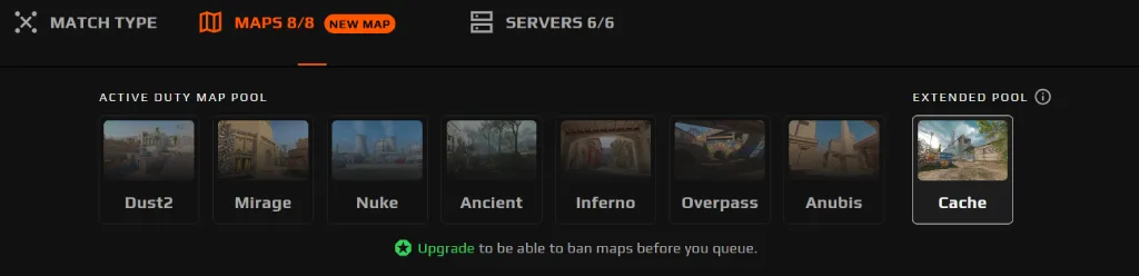FACEIT CS2 queue