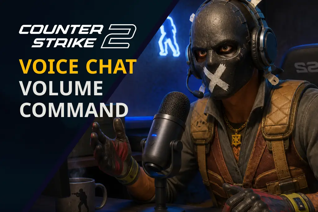 CS2 Voice Chat Volume Command and Audio Settings