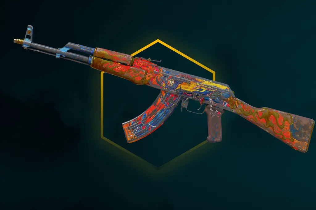 AK-47 | Consequence of the Jinn Battle-Scarred (BS)