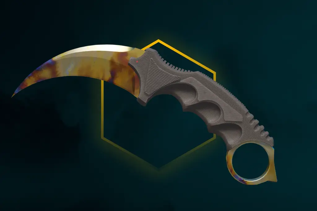 Karambit Gold Gem Pattern #231