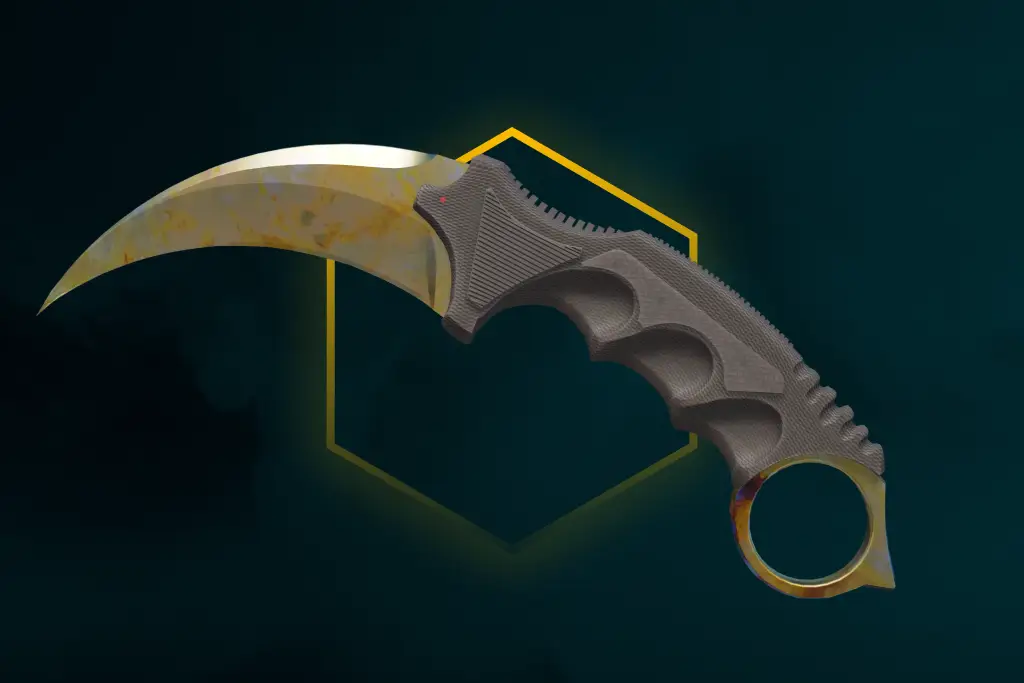 Karambit Gold Gem Pattern #939