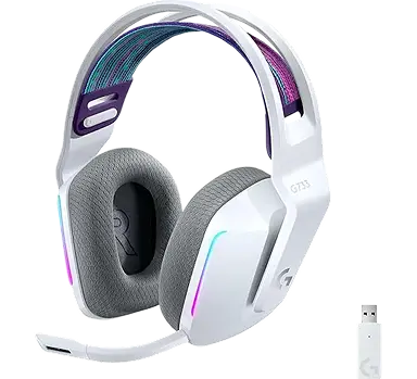 Logitech - G733 Lightspeed White