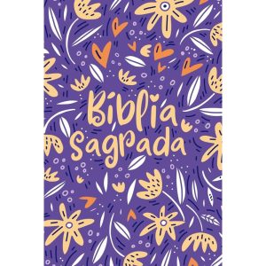 BÍBLIA NVT LETRA NORMAL - JARDIM DA VIDA ROXO - MUNDO CRISTÃO