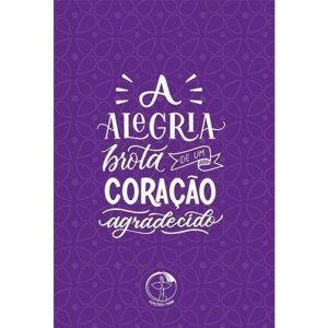 CADERNO MOLESKINE - FRASES DO PAPA FRANCISCO CAPA ROXA