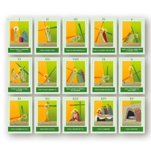 KIT PÔSTERS - ESTAÇÕES DA VIA-SACRA