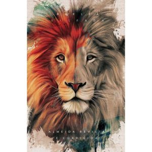 BÍBLIA ARC 860 LEÃO DUO - LETRA NORMAL: ALMEIDA RE - MAQUINARIA EDITORIAL