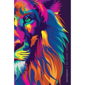 SKETCH & PLANNER - LION COLORS: ORE, ESTUDE, DESEN - MAQUINARIA EDITORIAL
