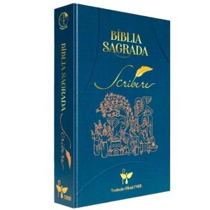 BÍBLIA SAGRADA - SCRIBERE - AZUL