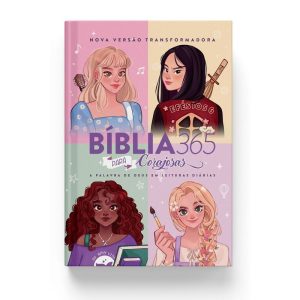 BÍBLIA 365 NVT PARA CORAJOSAS 2 (CAPA DURA): NOVA  - MUNDO CRISTÃO