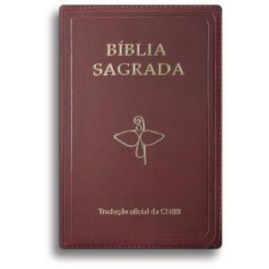 BÍBLIA SAGRADA CAPA COM ZÍPER - TRADUÇÃO OFICIAL