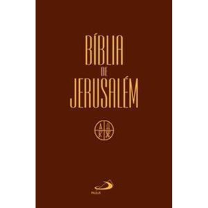 BIBLIA DE JERUSALEM MEDIA CAPA CRISTAL