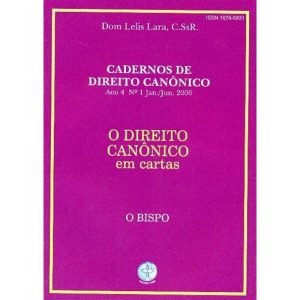 DIREITO CANONICO EM CARTAS, O - O BISPO