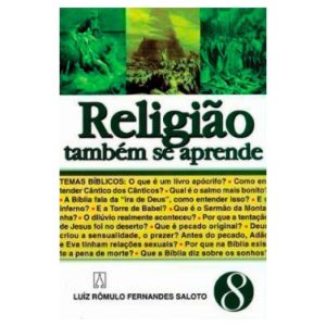 RELIGIAO TAMBEM SE APRENDE - VOL. 08 - EDITORA SANTUÁRIO