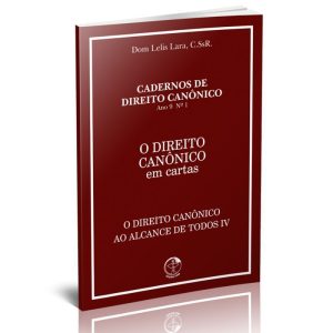 DIREITO CANONICO AO ALCANCE DE TODOS IV, O  - 1ª