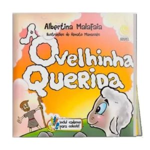 A OVELHINHA QUERIDA - CADERNO DE COLORIR - EDITORA CENTRAL GOSPEL